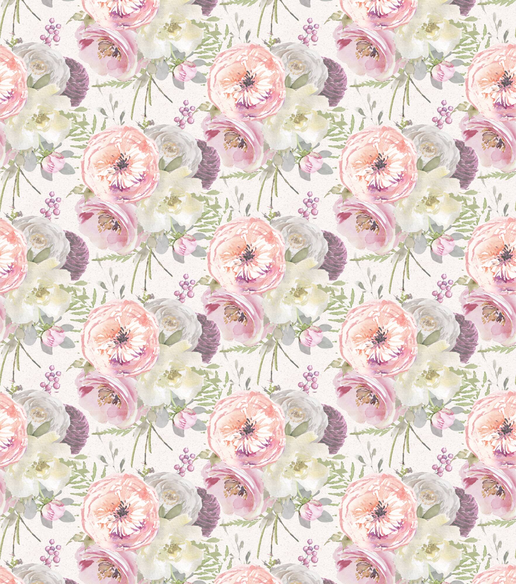 Suzanne Nicoll Peony Cotton Fabric